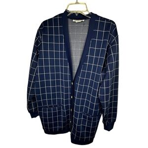 Vintage Cathy Daniels Blue‎ Polyester Jacket